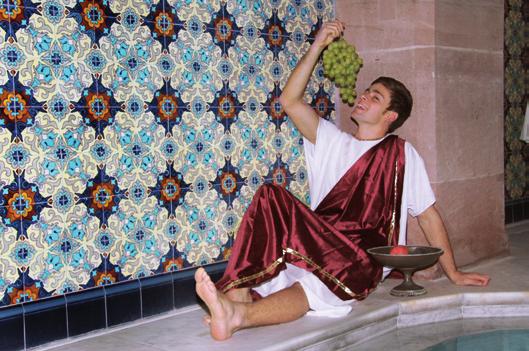 Thermen der Römer Badehäuser in Rom waren öffentlich.