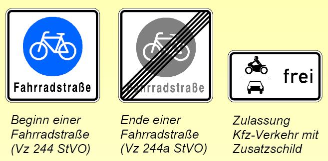 Einrichtung von Fahrradstraßen Dieburg,