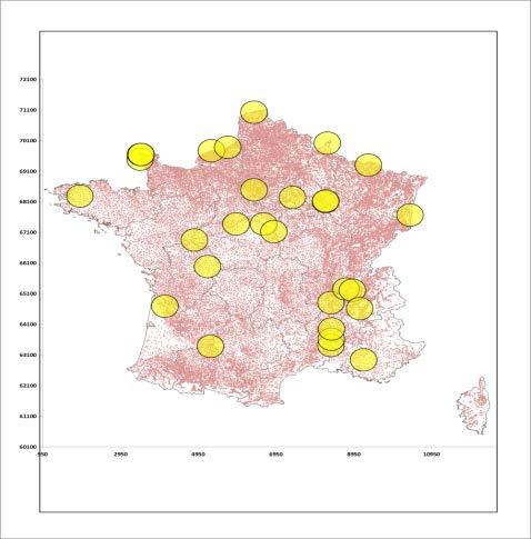 Ausblick Frankreich 36 561 municipalities, 1968 2011 1 281 729 municipality years 33 114 626 total live births 16 968 701 male live
