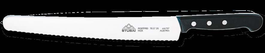 Nr. 7618 STUBAI Filiermesser flexibel N 7618 STUBAI Fileting knife flexible forged N 7618 STUBAI Couteau filet de sole N 7618 STUBAI Coltello per filettare Farbe color / couleur / colore 7618 03 180