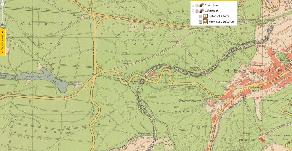 Geh- Radweg Geh- Radweg Heslach Schattenring Vaihingen West-Variante Vaihingen Ost-Variante Vaihingen kann von der Magstadter Straße aus über zwei Varianten angebunden werden a) West-Variante