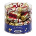 30 % Kakao) Karton 48 Stück à 60 g Art.-Nr. 738392 Weihnachtsmann Fairtrade Cocoa Program 10 cm, aus Vollmilch-Schokolade (mind.