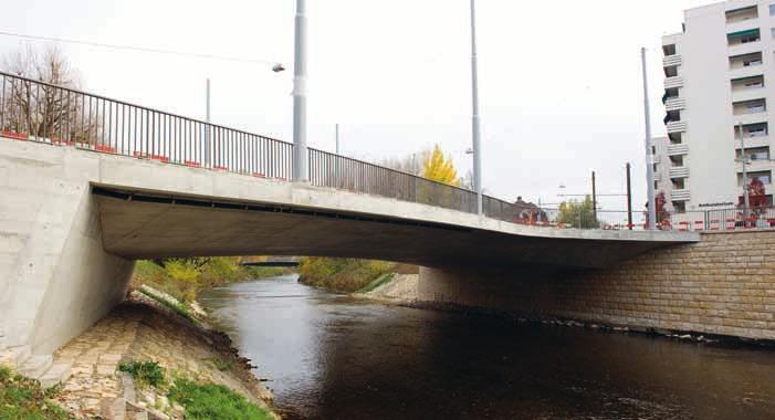 Die nbrücke Das neue Schmuckstück Für Fussgängerinnen und Fussgänger ist die neue nbrücke bereits offen.