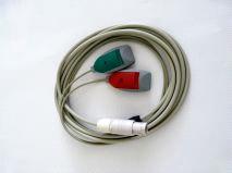 XDxe SavePads-Connect-Kabel, 2-polig XDxe 2-polig + Defibrillation
