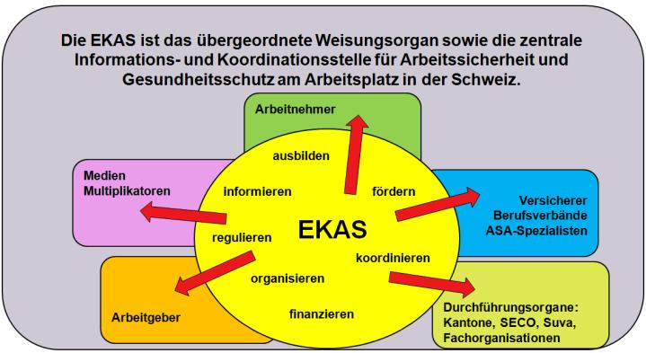 Eidgenössische Koordinationskommission für Arbeitssicherheit EKAS «EKAS, EKAS-Kampagnen und deren Evaluation, speziell "Prävention im