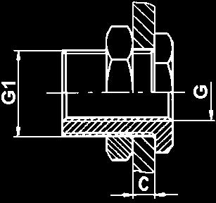 E331-1/2 K-1/2 39 65 15 312/36251 E331-3/4 K-3/4 47 70 20 312/36261 E331-1 K - 1 58 79 25 312/36271 E331-11/4 K-11/4 67 89 32