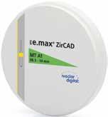MATERIAL IPS e.max ZirCAD IPS e.max ZirCAD ist das vielseitige Zirkoniumoxid-System für die CAD/CAM-Anwendung im Labor.