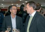 Schmitt (FCN-Aufsichtsrat) neben Günther Beckstein (Innenminister Bayern) Klaus Daedelow