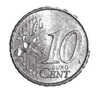6. Wie lange ist eine lückenlose Reihe aus 10-Cent-Münzen, die insgesamt 2 Euro wert ist? ca. 2 cm Die Reihe ist ca. 40 cm lang. LP 5.