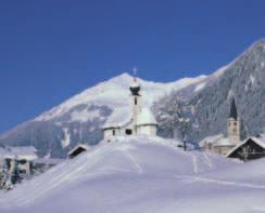 Gaschurn (1.000 m) Im Winter ist das Angebot in Gaschurn sehr vielfältig.