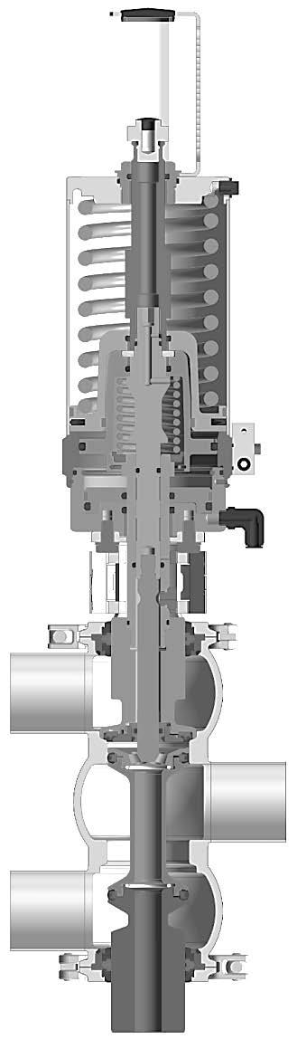Doppelsitzventil M DOPPELSITZ-WECHSELVENTIL MC Konstruktionsmerkmale Doppelsitz - Wechselventile im Baukastensystem Ventilteller