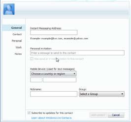 Kontakts mit Windows Live Messenger Cómo agregar un contacto. Starten Sie Messenger.