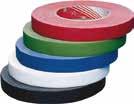 Isolierband-Thekenaufsteller bestückt mit 30 Rollen PVC-Isolierband 6-farbig sortiert 4,5 m Rollen mit Seitenscheiben nach VDE 0340-DIN 40633-K10 geprüft Stärke: 0,15 mm gute elektrische und