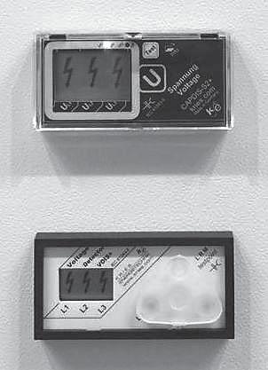 Bild 10.4b Integriertes Spannungsprüfungssystem/Spannungsanzeigegerät NS Das NO-System entspricht einem niederohmigen Anzeigesystem.