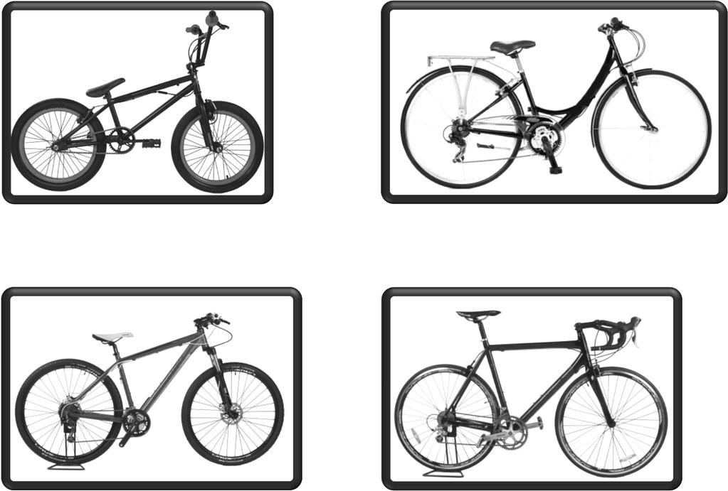 Fahrradtypen Fahrradtyp 1 BMX Fahrradtyp 2
