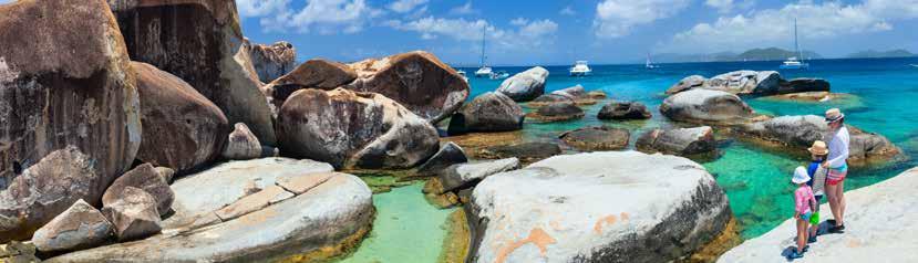 «The Baths» von Virgin Gorda ist das BVI Fotosujet schlechthin - ein Strand im Süden der Insel mit