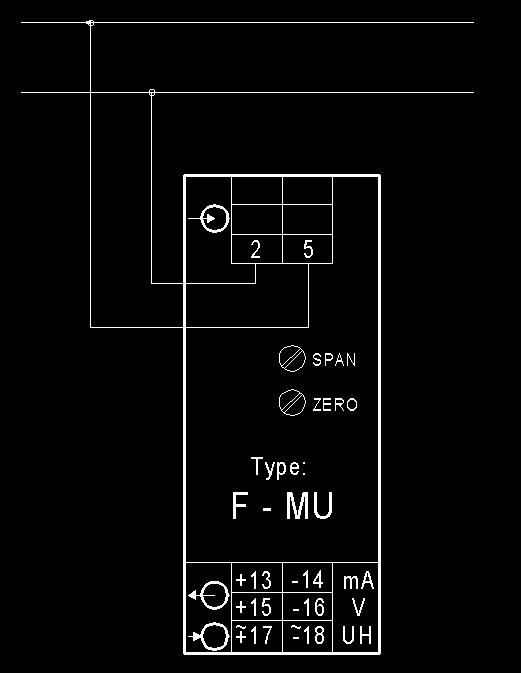 F-MU MESSUMFORMER Für Frequenz Klasse 0,5 Für Hutschienenmtage 04 Die Messumformer eignen sich zur Messung und Umformung sowie Trennung einer Frequenz in ein eingeprägtes