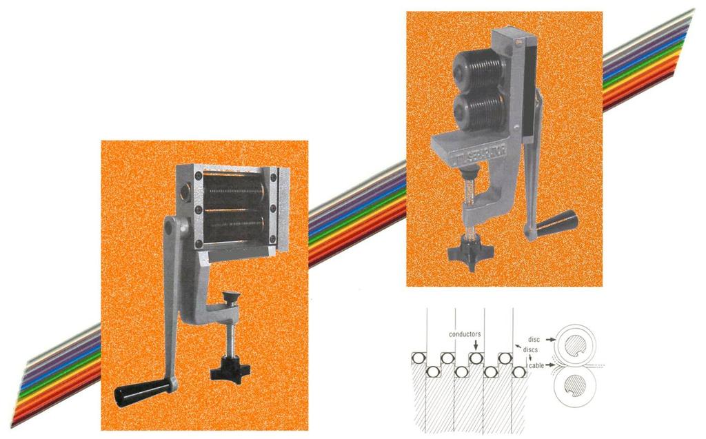 Separatoren für Flachbandkabel Separatoren für manuelle Betätigung