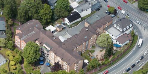 Die GSS Wohn- und Pflegeeinrichtungen Marienheim Das Marienheim wurde 1929 in Siegen-Weidenau gegründet und im Laufe der folgenden Jahrzehnte auf insgesamt 119 Plätze erweitert.