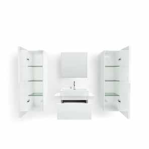 Match Me; strak en veelzijdig, uitgekiend design. Een badkamermeubel concept toepasbaar in elke badkamer; groot of klein. Match Me: minimalistic, versatile, sophisticated design.