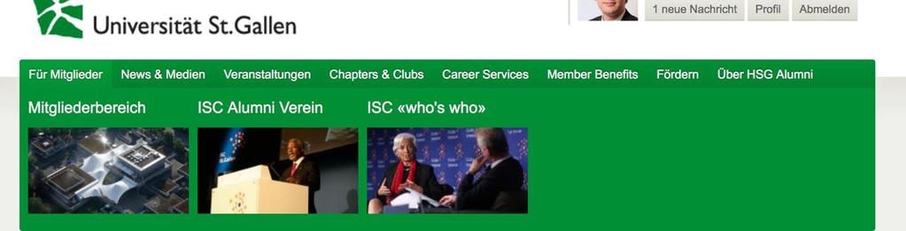 3 Was bringt mir die ISC Alumni Plattform? Wir glauben, dass sich das ISC Alumni Netzwerk noch besser nutzen lässt.