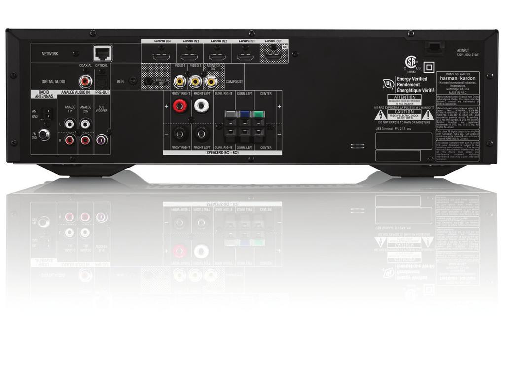 HARMAN KARDON AVR 1610 Beautiful sound for your wireless and wired devices.