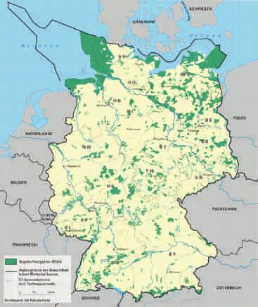 6 Vogelschutzgebiete in Deutschland Stand: August 2009 Quelle: Bundesamt für Naturschutz (BfN), 2009;