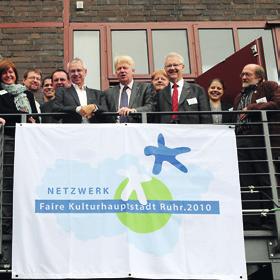 November 2013 konnten wir als Netzwerk Faire Metropole Ruhr stellvertretend die Auszeichnung zur 1.