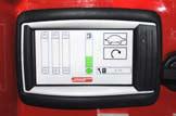 fest. Die Bedienung des Stromerzeugers kann über ein zentral im Fahrzeug integriertes Bedienfeld (z.b. Display, Touchscreen) erfolgen.