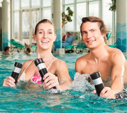 2. Aquafitness und Entspannung im Wasser Nutzen Sie die Kraft des Wassers für Ihr körperorientiertes Training! Eine aktive Entspannung, die für alle geeignet ist, die Lust auf im Wasser haben.