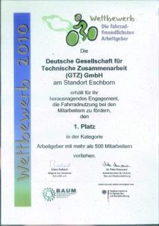 Vorstandsbeauftragter für Nachhaltigkeit Hr. Bernd Schleich E-Mail: bernd.schleich@giz.