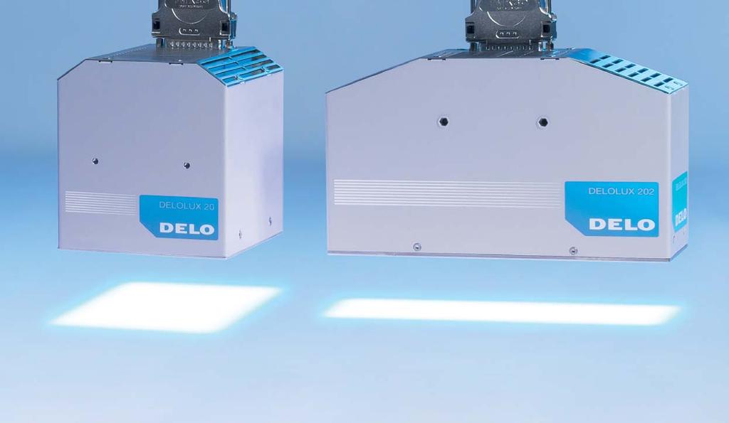 und DELOLUX pilot Die neue Generation der Lampentechnik Die LED-Lampen DELOLUX 2 und DELOLUX 22 ermög lichen eine homogene und zuverlässige Aushärtung von Klebstoffen.