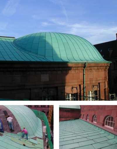 Verwendung - Dächer (Falztechnik) - Fassaden - Rinnen, Rohre,