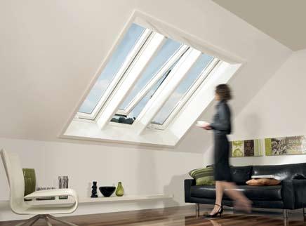 Lemovanie EDR ZW zostava strešných okien bez stredovej krokvy Premyslená konštrukcia strešných okien bez stredovej krokvy s rámami priamo pri sebe EDR ZW presvetlí vaše podkrovie.