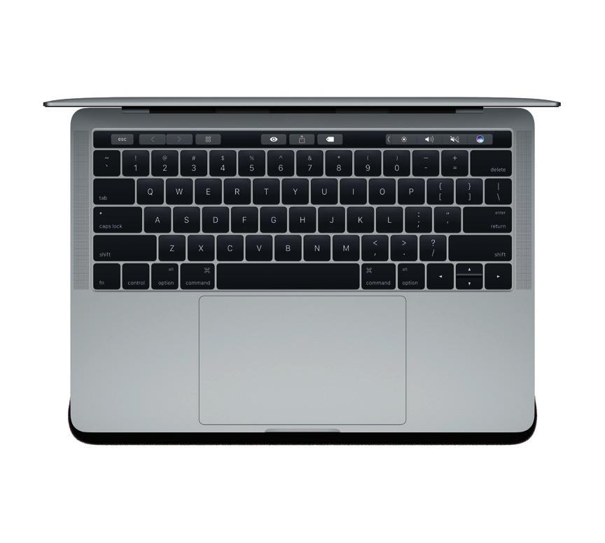 Thunderbolt 3 (USB-C) Laden Sie das MacBook Pro auf und schließen Sie externe Speichergeräte oder einen