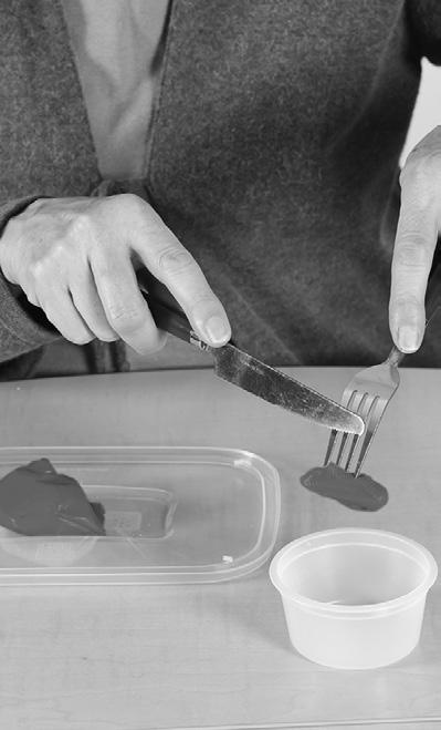 Besteckbenutzung Messer und Gabel Sie