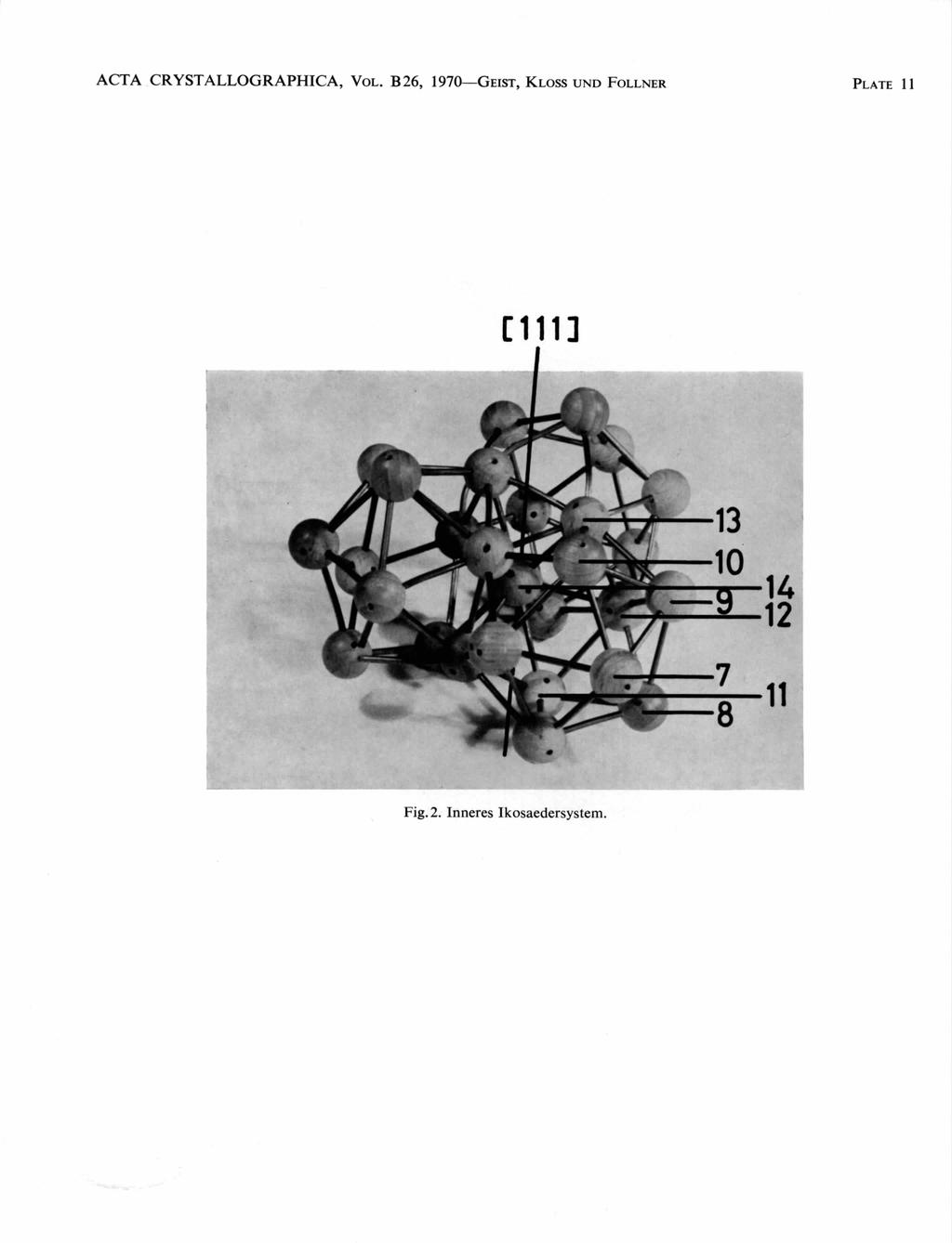 b II :6'I'I IIIII II 2o " 10 978 Fig. 1. Modell der Struktur des,8-rhomboedrischen Bors.