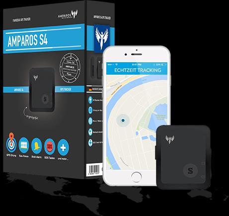 AMPAROS S4 Fahrzeug-GPS-Tracker: Der Amparos S4 ist der Spezialist unter den unter den Fahrzeug GPS-Trackern und ist ideal für den Fahrzeug- Einsatz.
