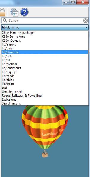 112 Zusatzwerkzeuge Aus dem Objekt-Browser wählen Sie die geeigneten Objekte aus.