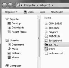 Abbildung 2-11: Open folder to view files (Ordner öffnen, um Dateien anzuzeigen) Schritt