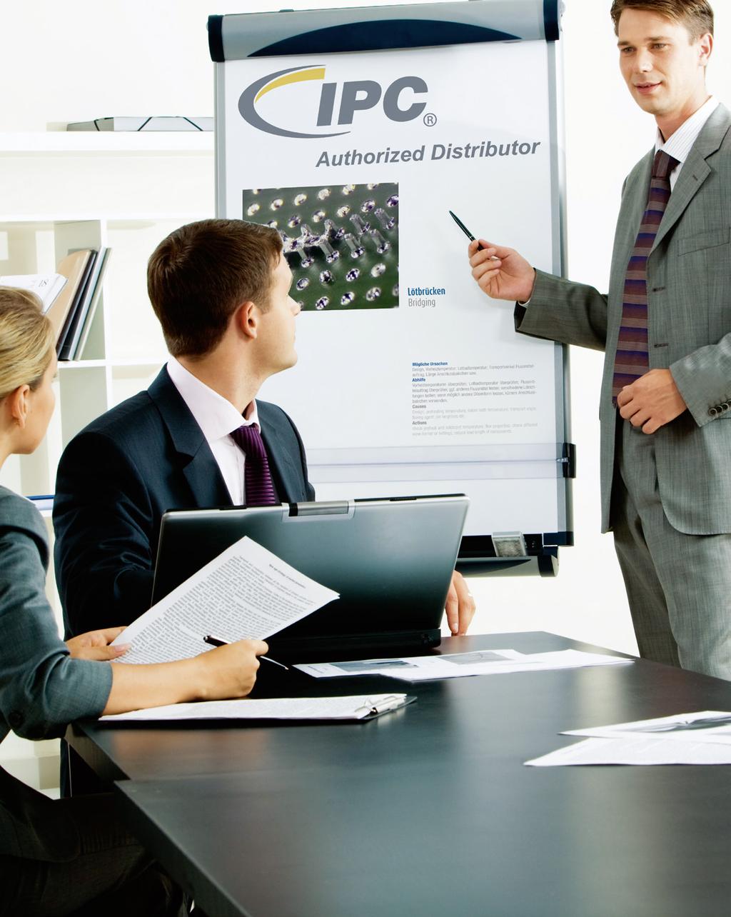IPC und Schulungen IPC and Training Balver Zinn ist nicht nur autorisierter IPC Distributor sondern auch zertifi