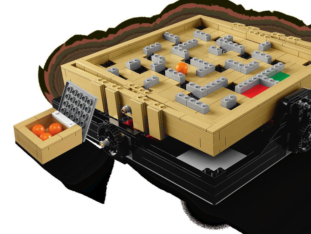 DAS LEGO MAZE Das LEGO Maze revolutioniert das klassische Kugel und Labyrinth -Spiel, indem es den Spielablauf mit kreativem LEGO Bauspaß kombiniert.