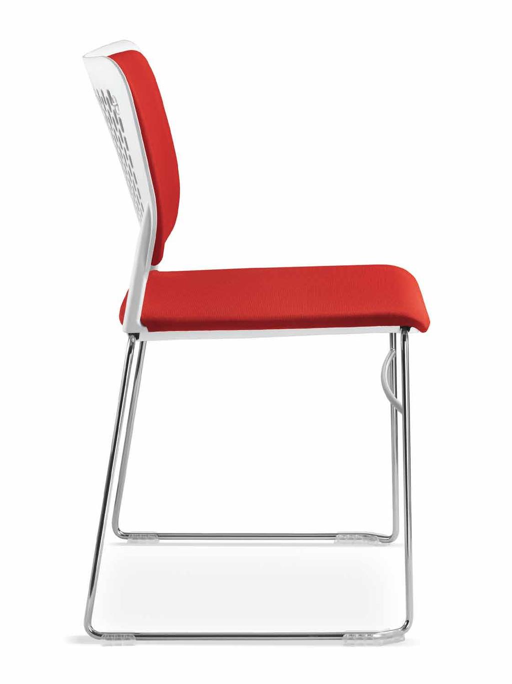 Time models with an upholstered seat or upholstered back and seat provide excellent comfort.