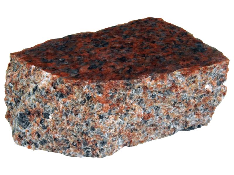 Gneis ist ein metamorphes Gestein, das bei einer hohen Temperatur und unter hohem Druck entstanden ist.