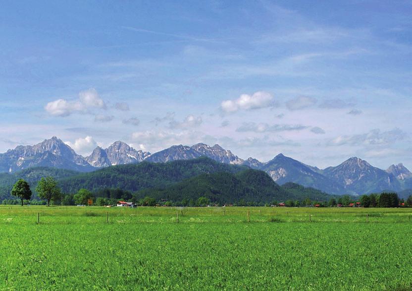 In Aßling bei München gelegen, befindet sich unsere CO 2 -neutrale Produktionsstätte im idyllischen Bayerischen Oberland.