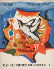 Der niederländische Text von Marie Hildebrand (1900-1952). Einband etwas fleckig und bestoßen. 198 WINTER UND BISCHOFF- ORFF, Carl. Trari-trara der Sommer ist da!
