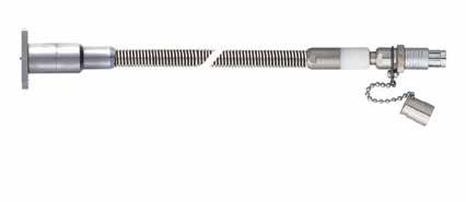 Für enge Einbauverhältnisse im Bereich des Kabelanschlusses des Dynamometers steht die Variante Fischer-Flansch Winkel 9-pol. pos. mit einem rechtwinkligen Stecker-Abgang zur Verfügung.