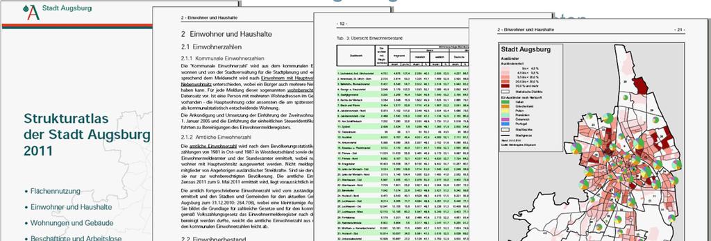 Ausgangssituation und Ansatz ( Strukturatlas der Stadt Augsburg seit 2008 Veröffentlichung