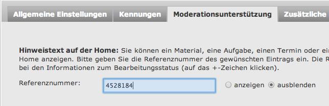 Fügen Sie nun die kopierte Referenznummer in das Eingabefeld Referenznummer ein. Abb.