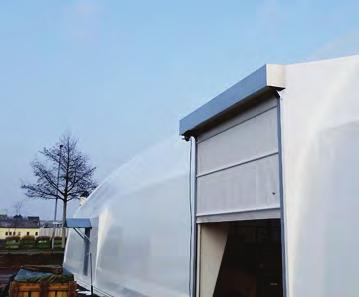 Objekt Modularhalle Erstellung 2015 Verein Trendsport Basel Basel Abmessung 25 x 32 m, 803 m², freitragend, 3 m Binderabstand